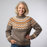 Цветелина | Елегантен зимен пуловер