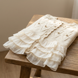 Огняна™ | Романтичен Кардиган с Волани