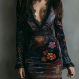 Yana™ - Boho Кадифена Рокля