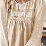 Яворка | Блуза от мека дантела