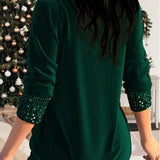 Стефания | Елегантна Пайетена Блуза