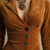 Магдалена | Дълга кадифена рокля